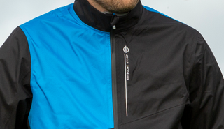 A close up of the Oscar Jacobson Greylands Lightweight Waterproof Jacket