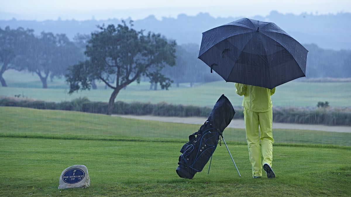 nike waterproof golf suit