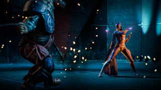 Official Gameplay Media - Batgirl in Aktion - die wendige Kämpferin erinnert an eine interessante Kombination aus gewohntem Gameplay von Bruce und einer Brise Catwoman