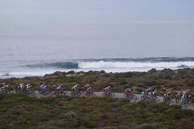 The tight and twisting course on Rottnest Island made it ideal for a breakaway to succeed on the first stage at Tour de Perth