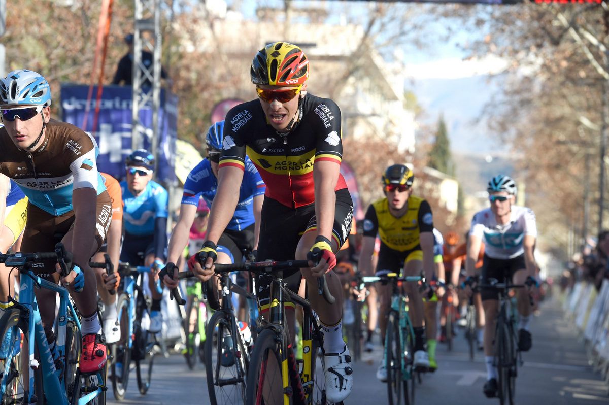 Belgian champion Oliver Naesen (AG2R La Mondiale)