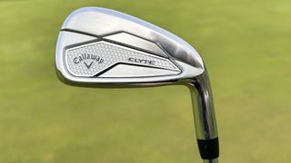 Photo of the Callaway Elyte Irons from the back