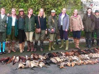 Pippa Middleton on a hunting trip in Scotland