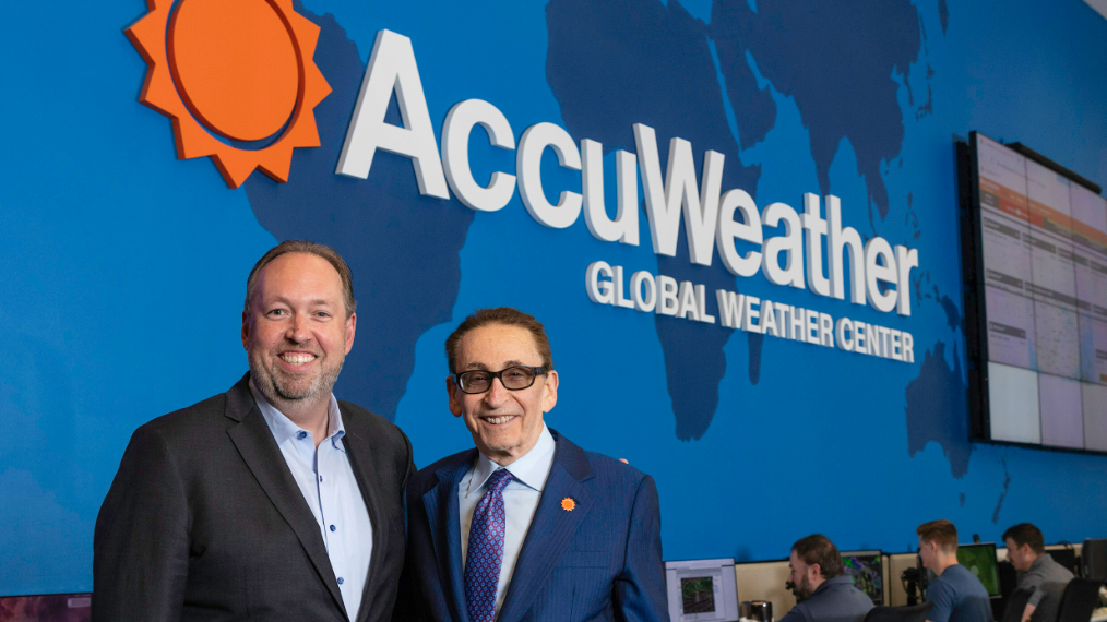 Steven Smith, Joel Myers AccuWeather