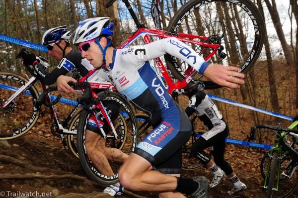 Jeremy Durrin (JAM Fund/NCC/Vittoria) on the steepest run-up