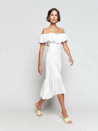 Baela Leinenkleid