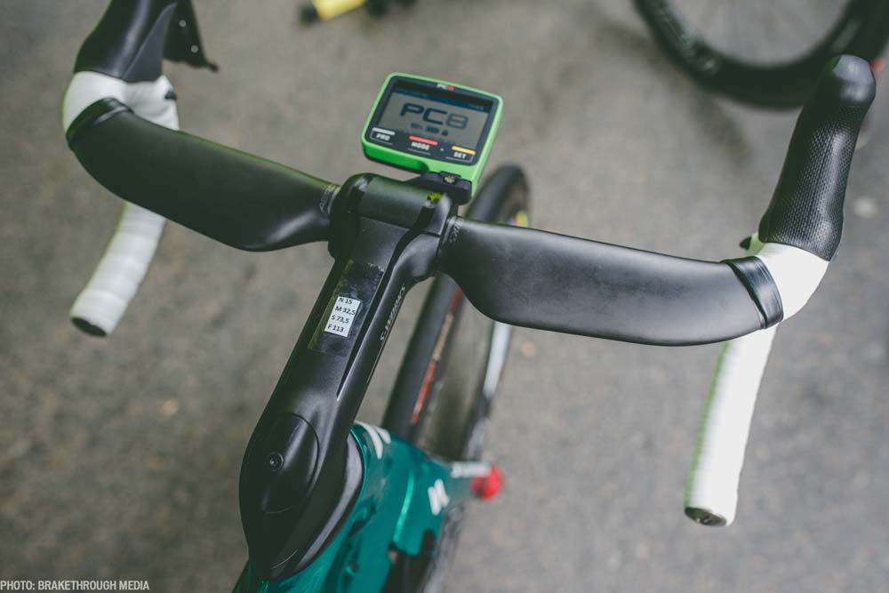 The view Sagan enjoys from the saddle