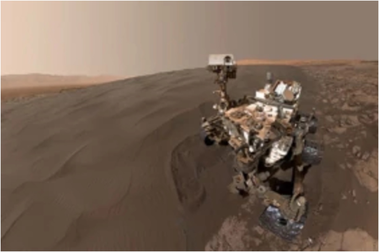 NASA&#039;s Curiosity Rover on Mars