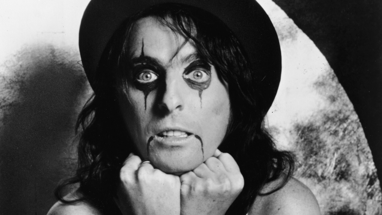 Alice Cooper pictured in 1972