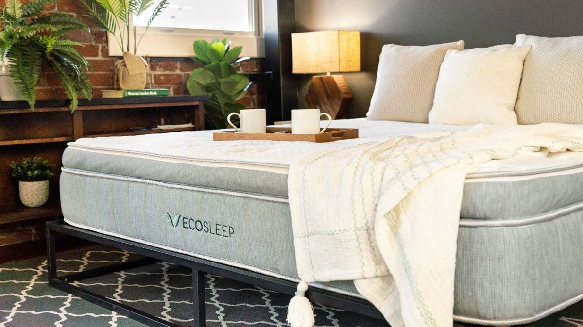 The new sustainable Brooklyn Bedding EcoSleep Luxe Hybrid Mattress