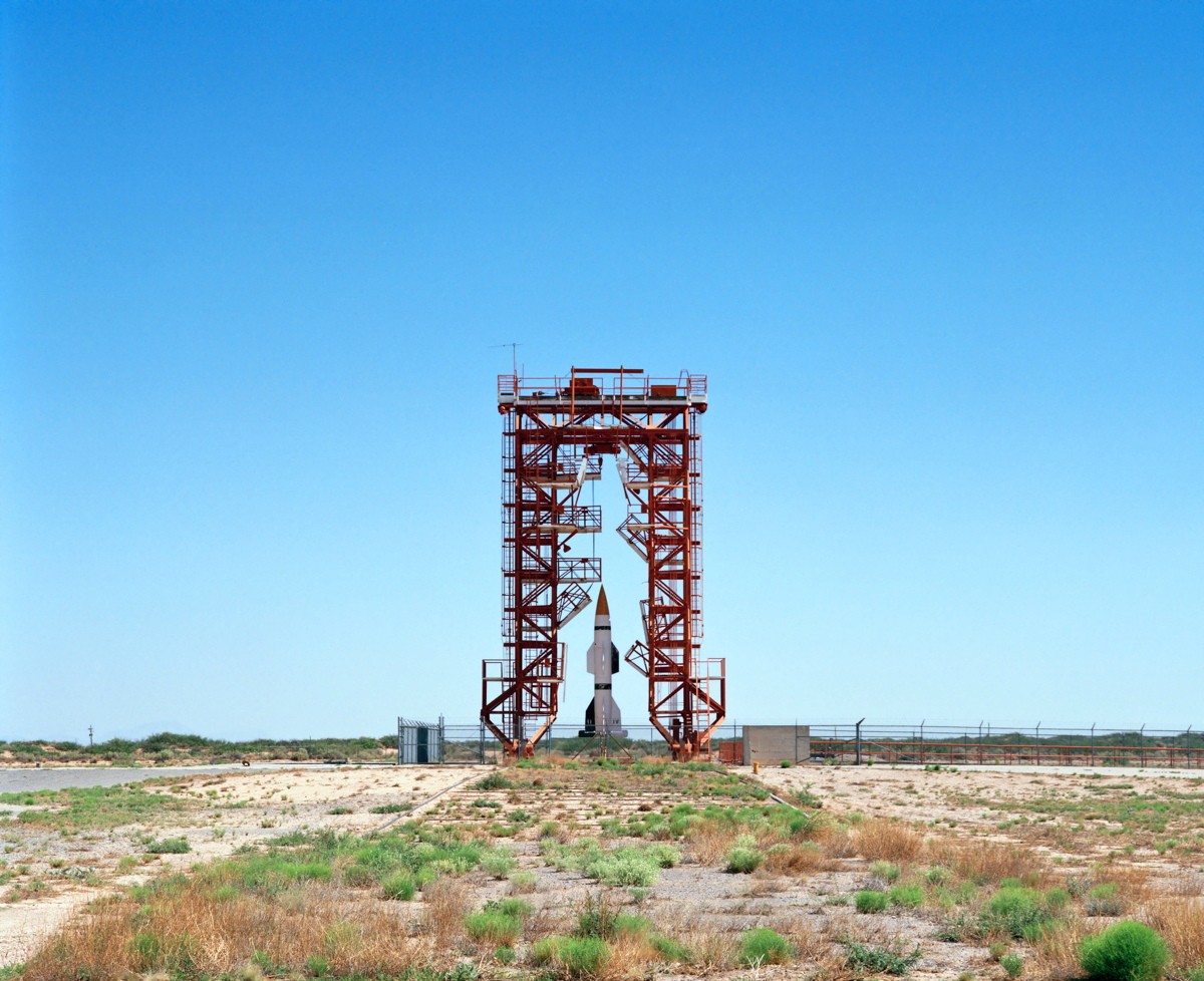 Launchpad and Gantry with Hermes A-1 Rocket 