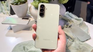 Samsung Galaxy A56 back in Olive