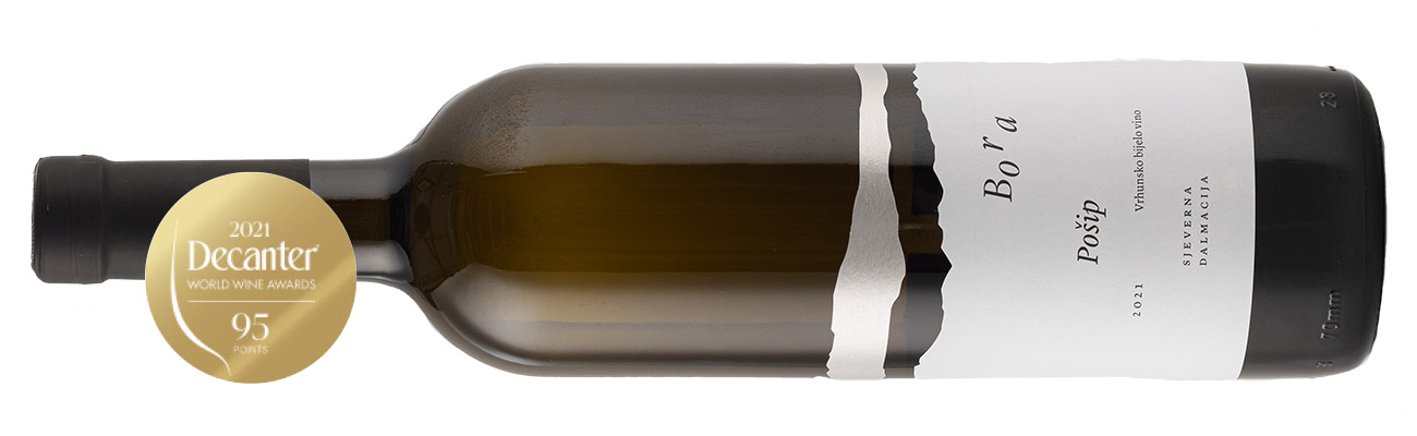 Bottle of white wine