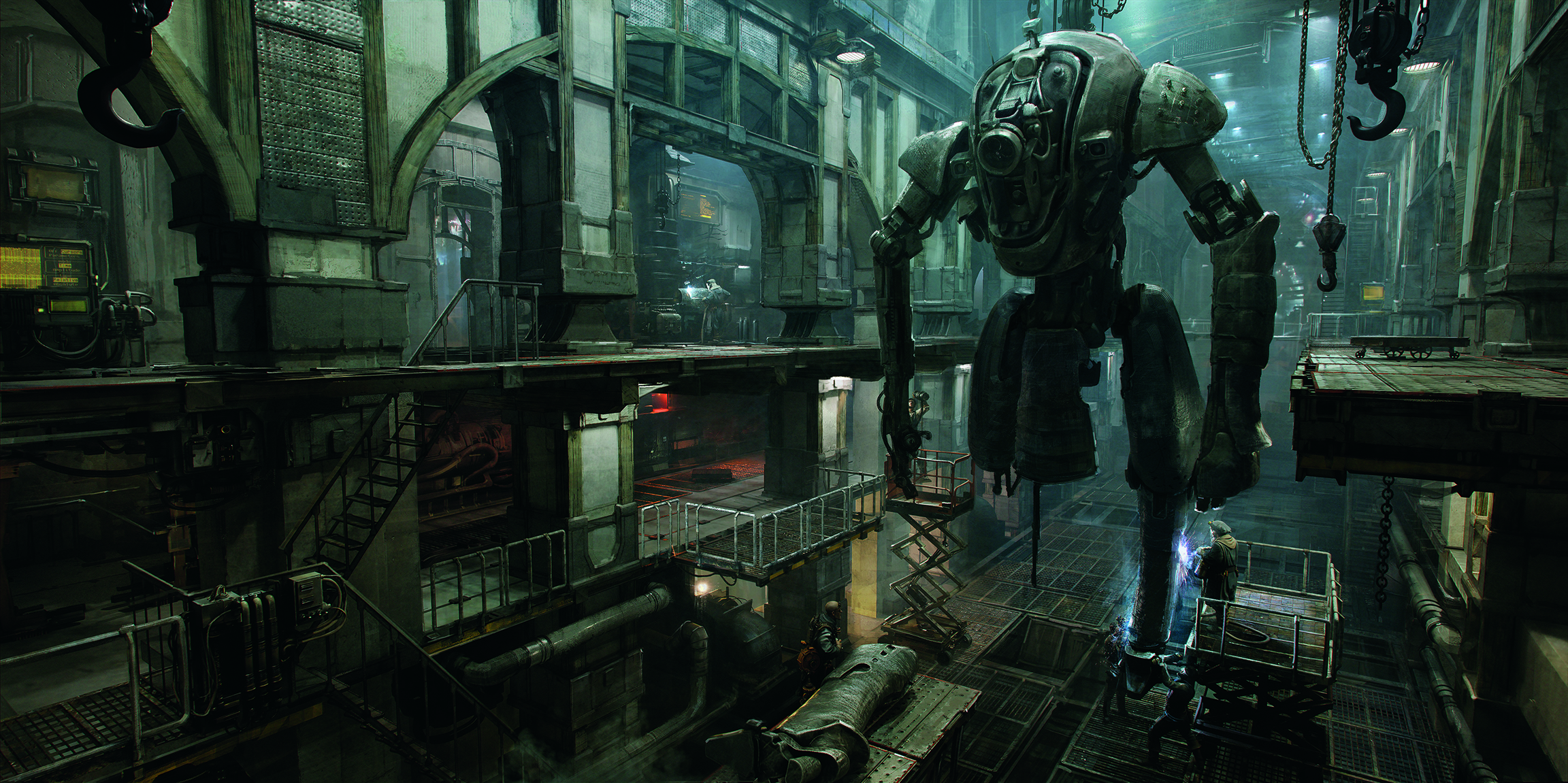 Sergey Vasnev tells us about his atmospheric environmental concept art.