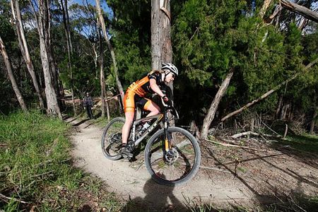 Jenni King races in Tasmania