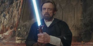 Luke Skywalker in Star Wars: The Last Jedi