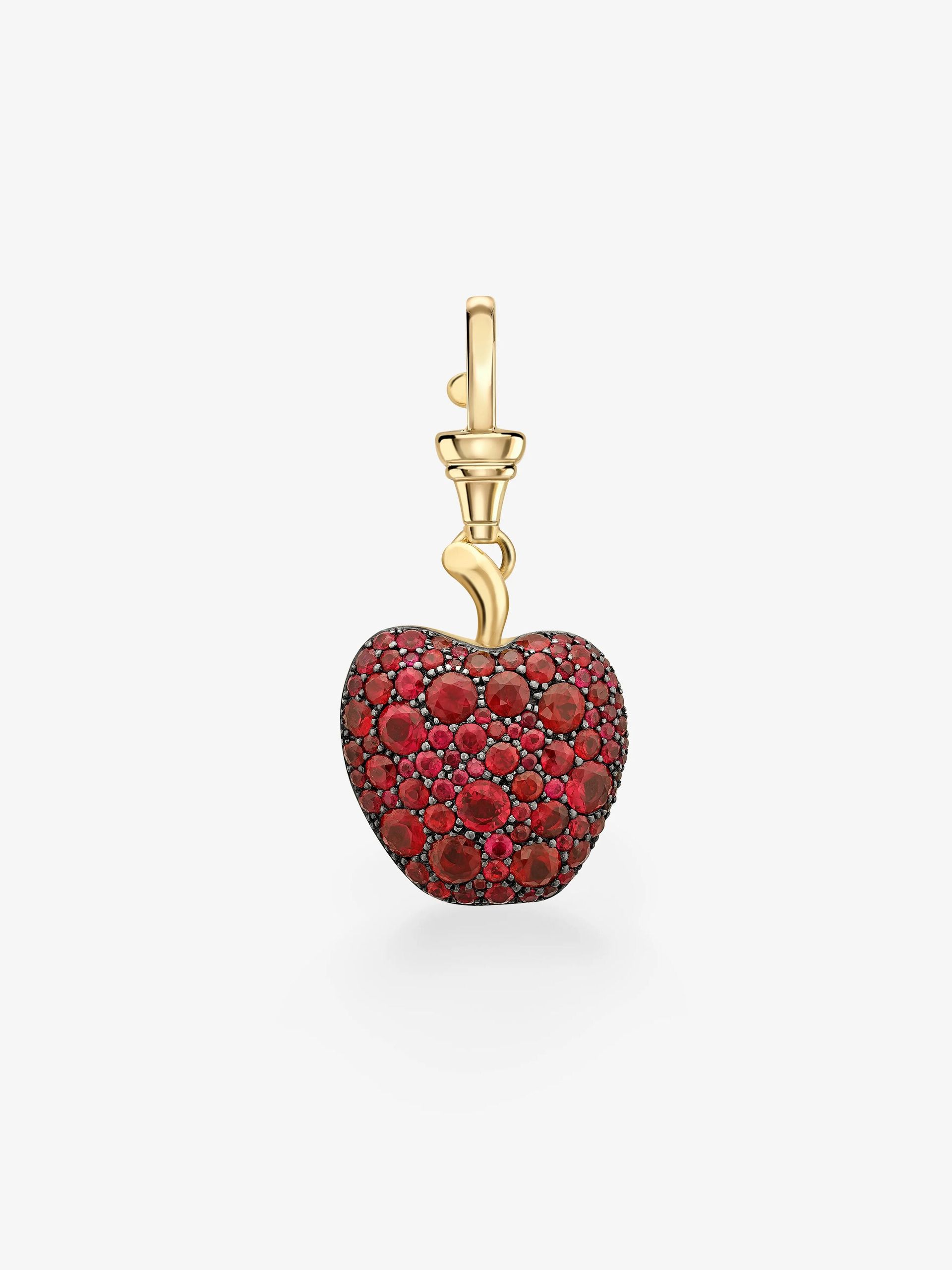 Fruit Salad Ruby Apple Pendant
