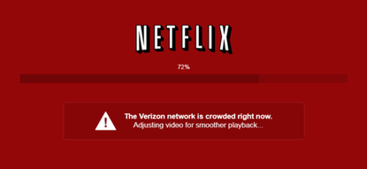 New Netflix alert visibly blames ISPs for streaming issues