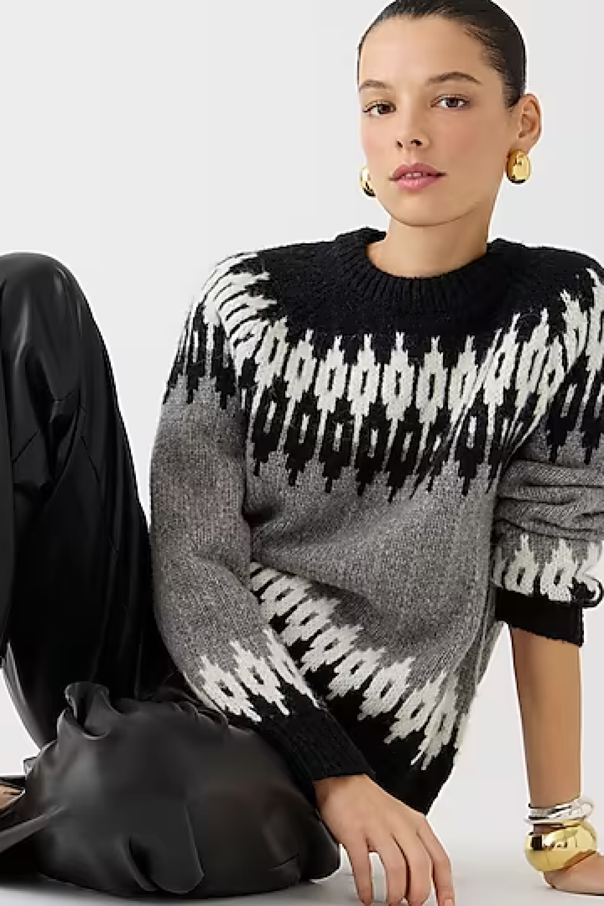 J.Crew Fair Isle Crewneck Sweater