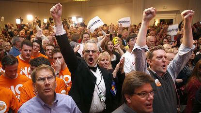 Republican supporters in Colorado