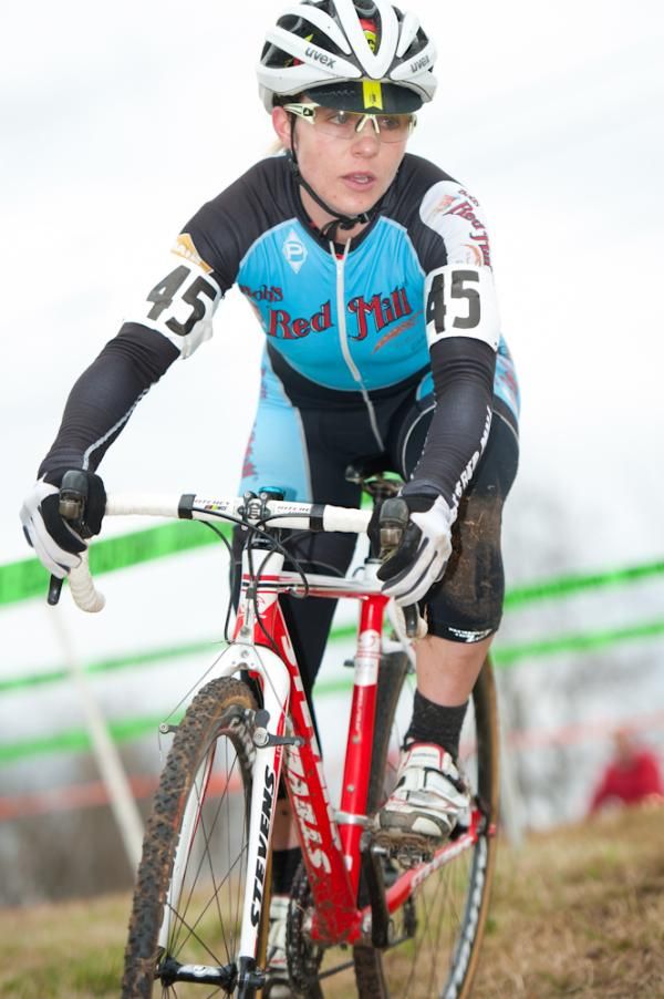 Meghan Korol comfortable in second place.