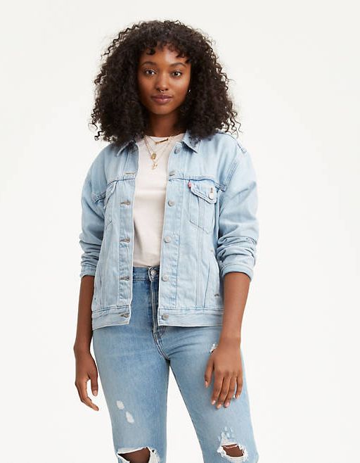 Fashion Girls Kids Loose Short Denim Jacket Blue Wash Jeans Coat Trendy Tops New 