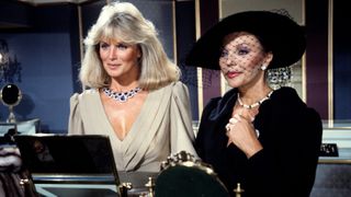 Linda Evans and Joan Collins