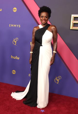 Viola Davis attends the 76th Primetime Emmy Awards at Peacock Theater on September 15, 2024 in Los Angeles, California.