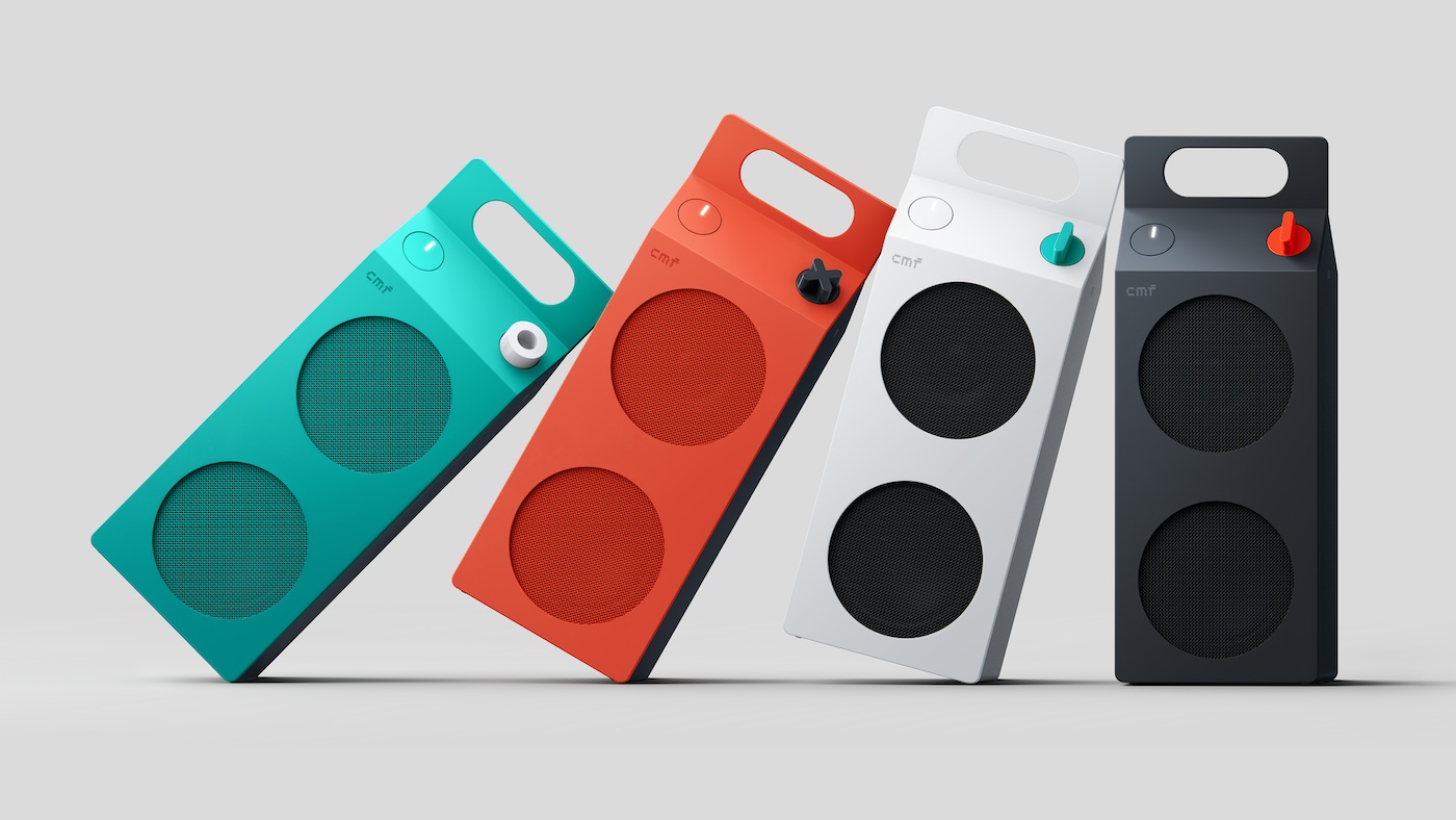 The CMF Speaker M in an assortment of colors.