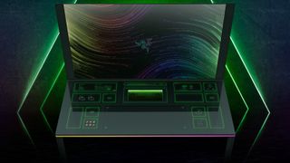The Razer Project Sophia gaming desk concept
