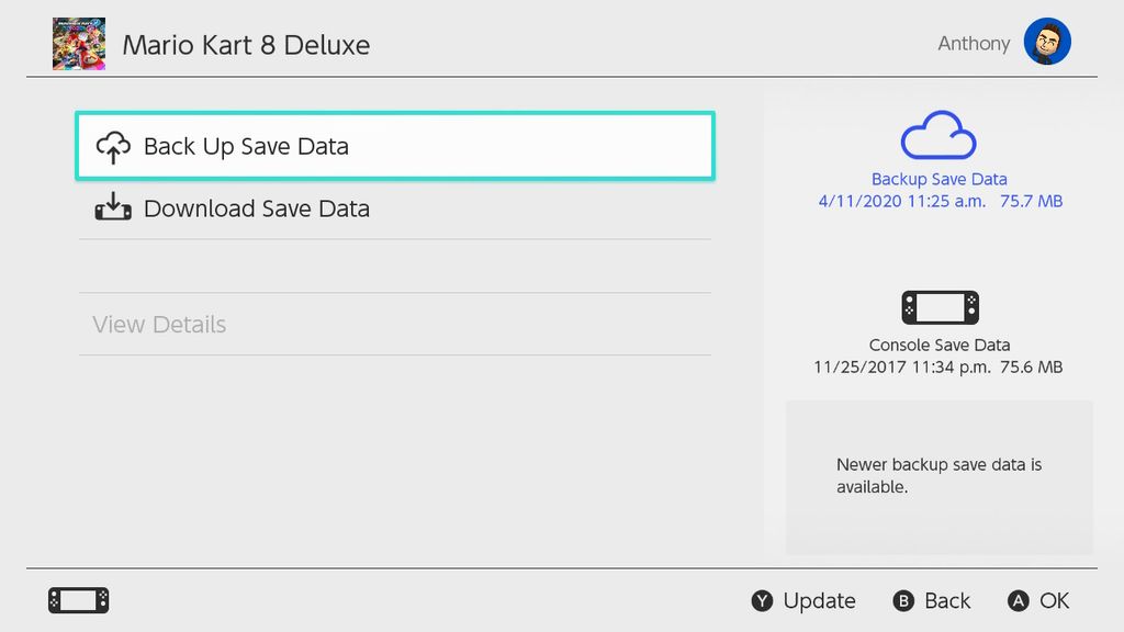 How to back up your Nintendo Switch save data to the cloud iMore