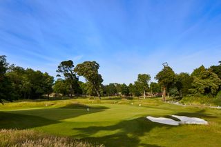 The short-game area at The Copse at Goodwood