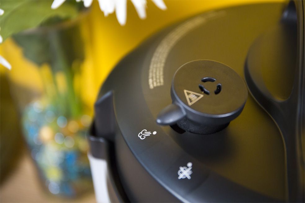Be careful when releasing pressure as the Crock-Pot&rsquo;s escaping steam will be hot.