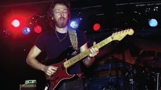 Mandel performs during the South Bay Blues Awards in Santa Clara, California, November 15, 1992.