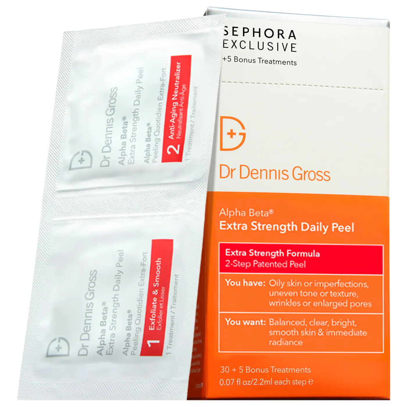 Dr. Dennis Gross Skincare, Alpha Beta Extra Strength Daily Peel Pads