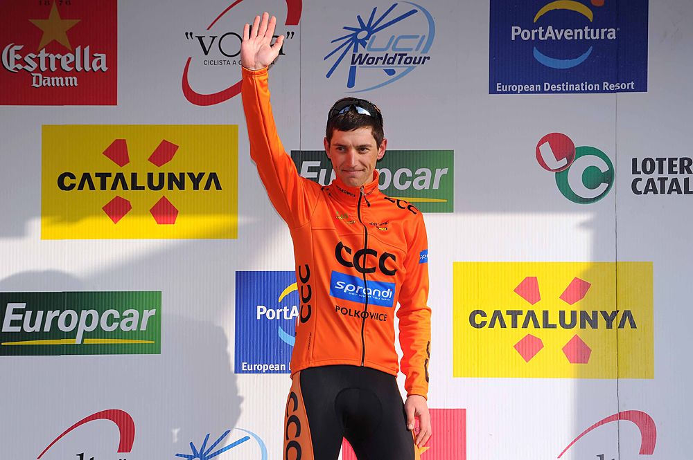 Maciej Paterski (CCC Sprandi Polkowice) is the stage 1 winner in Catalunya