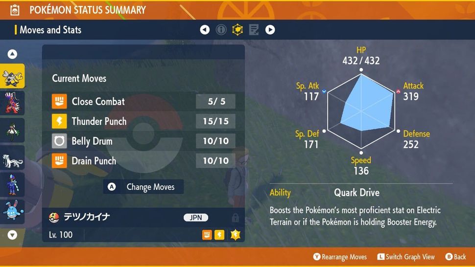 Pokemon Scarlet and Violet Iron Hands Raid build GamesRadar+