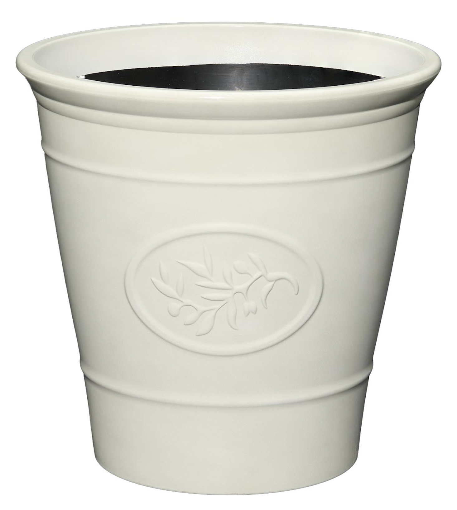 Belavi Resin Planter, Large, White
