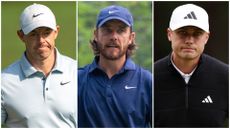 Rory McIlroy, Tommy Fleetwood and Ludvig Aberg