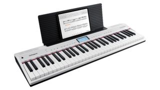 Roland Go:Piano 88 connected to a tablet