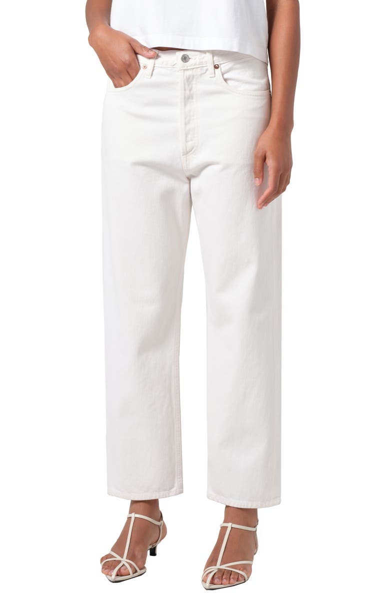 '90s Mid Rise Relaxed Straight Leg Organic Cotton Jeans