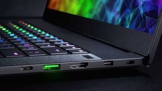 Razer Blade laptop ports