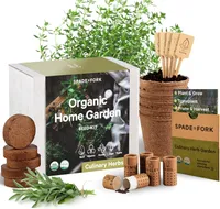 Spade To Fork Organic Herb Garden Kit Indoor