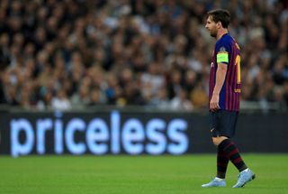 Tottenham Hotspur v Barcelona – UEFA Champions League – Group B – Wembley Stadium