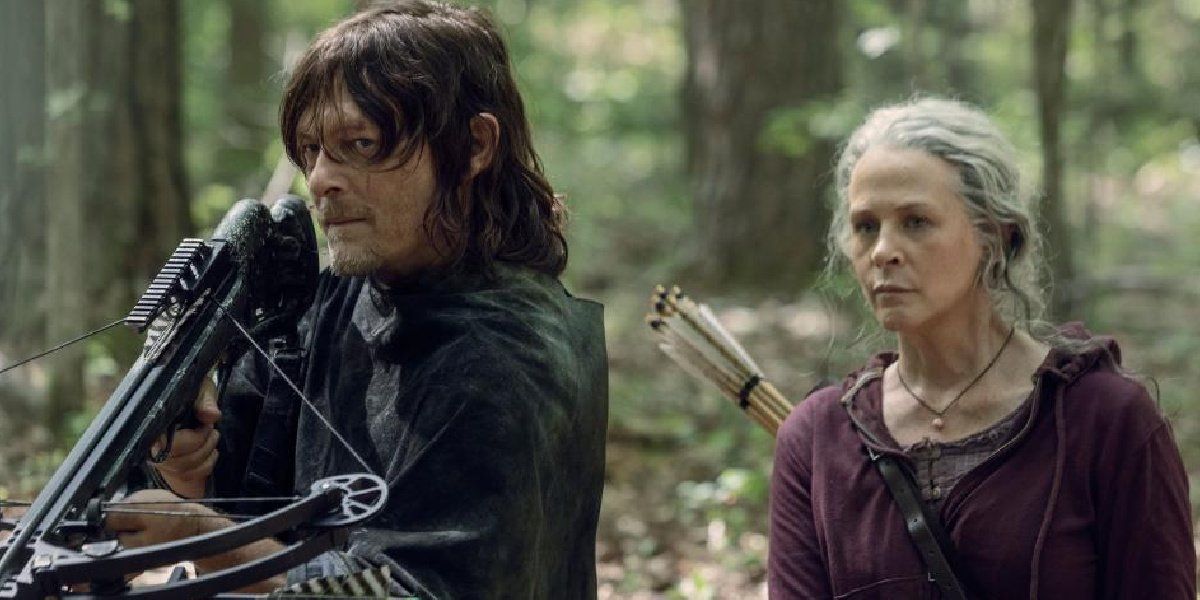 Daryl and Carol in _The Walking Dead._