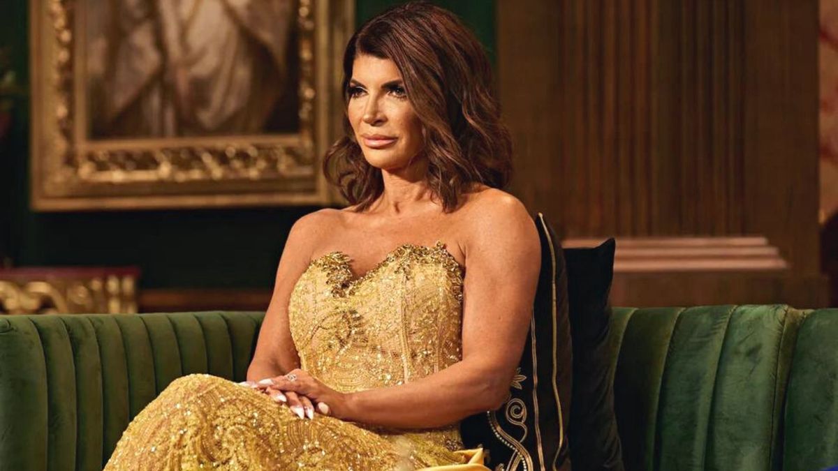 Teresa Giudice at the Real Housewives of New Jersey season 13 reunion