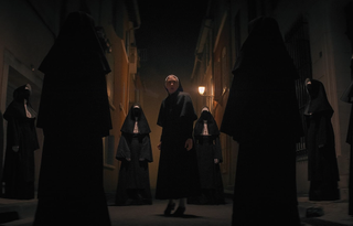 The Nun 2: a group of nuns stand together in a circle