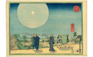 Returning from the Shin Yoshiwara by Moonlight