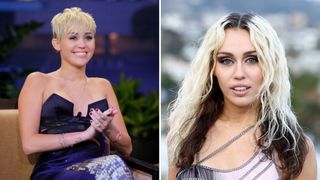 miley cyrus hair transformation - before and after photos