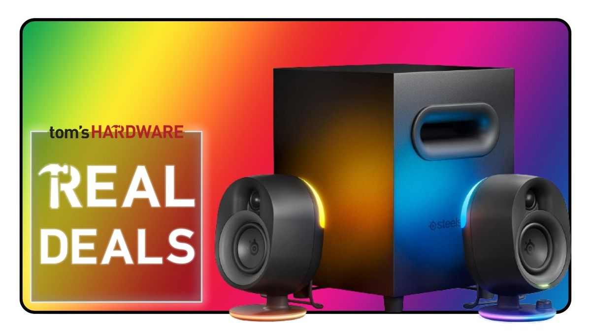 SteelSeries' Arena 7 RGB 2.1 speakers down to an all-time SteelSeries' Arena 7 RGB 2.1 speakers down to an all-time